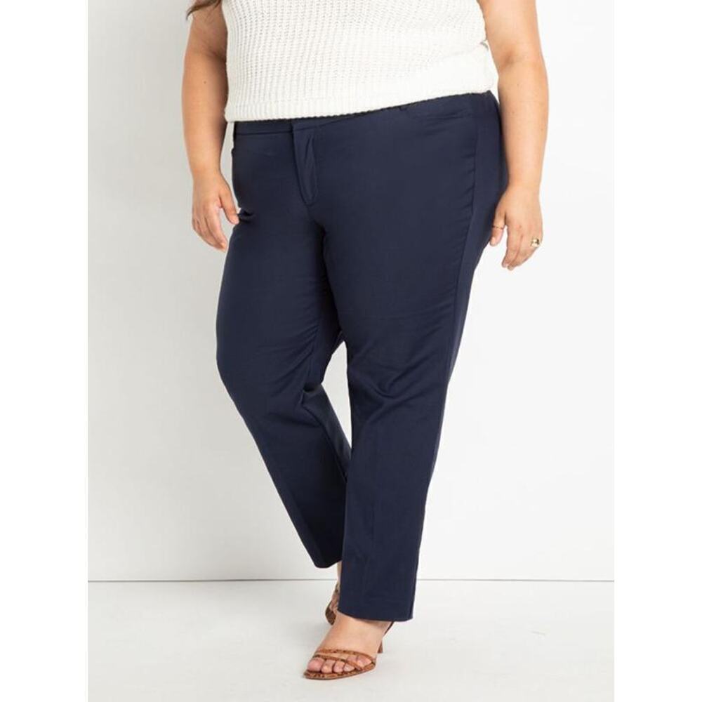 Eloquii Gena Fit Kady Pant - Navy - 28W